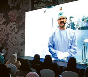 Keyhole surgery workshop being telecast live in Dubai